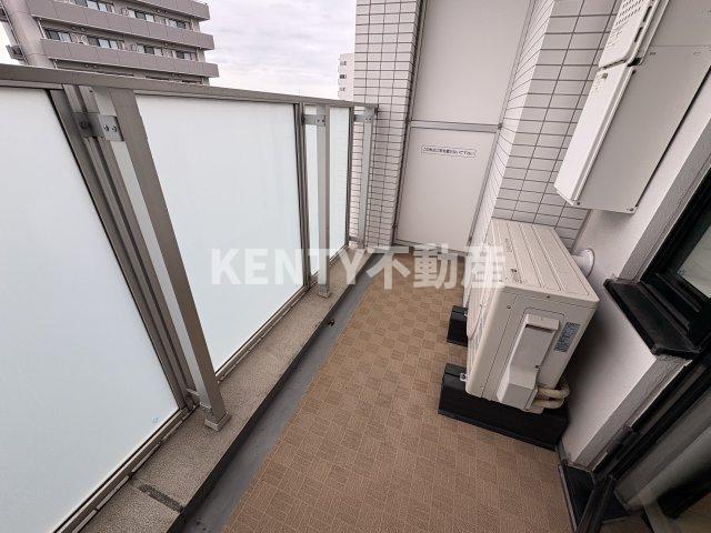 バルコニー　広々としたバルコニーです