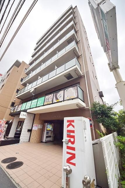 建物外観　★買い物便利な駅近1K！セキュリティ充実★