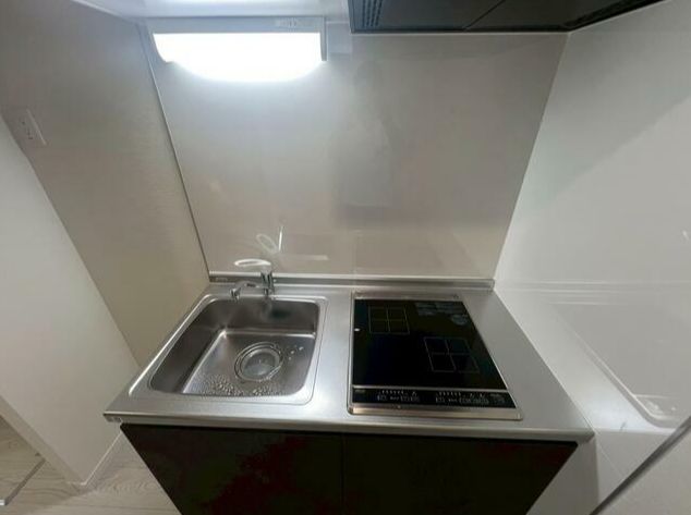 キッチン　2口IHコンロのシステムキッチンです