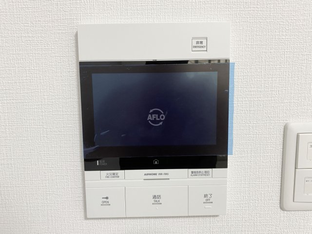 セキュリティ　スプランディッド難波SOUTH　モニター付きインターホン