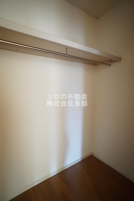 収納　奥行のある収納付です！増えがちな荷物をもスッキリ収納できます