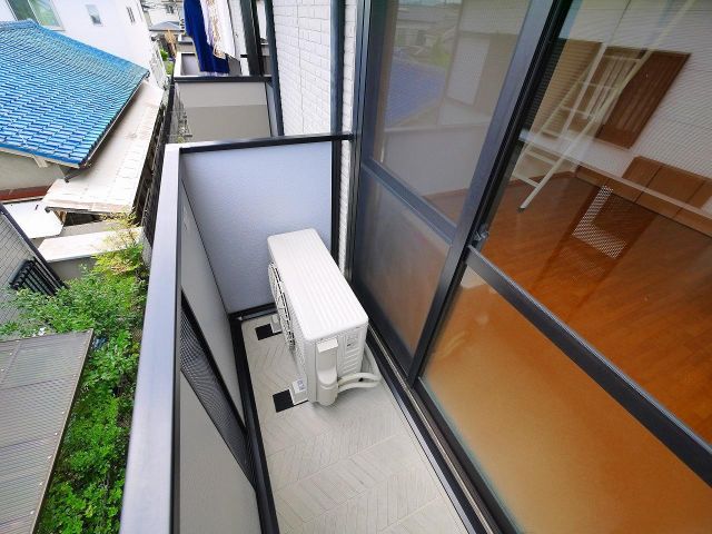 バルコニー　広々としたバルコニーです