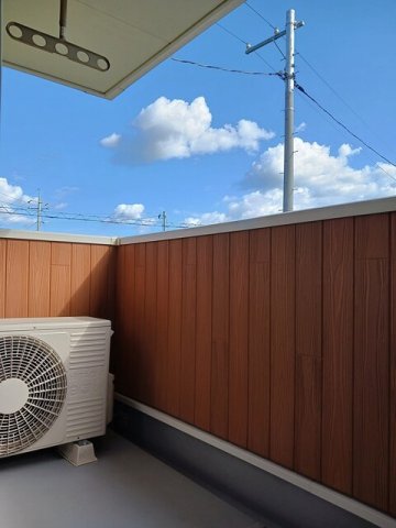 バルコニー　バルコニー付きです