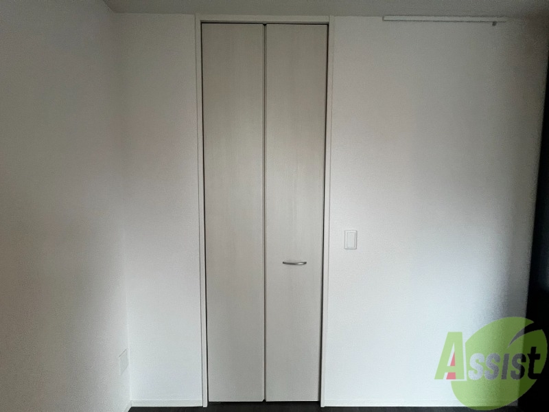 収納　ここに収納があります。収納があると部屋が広く使えます。