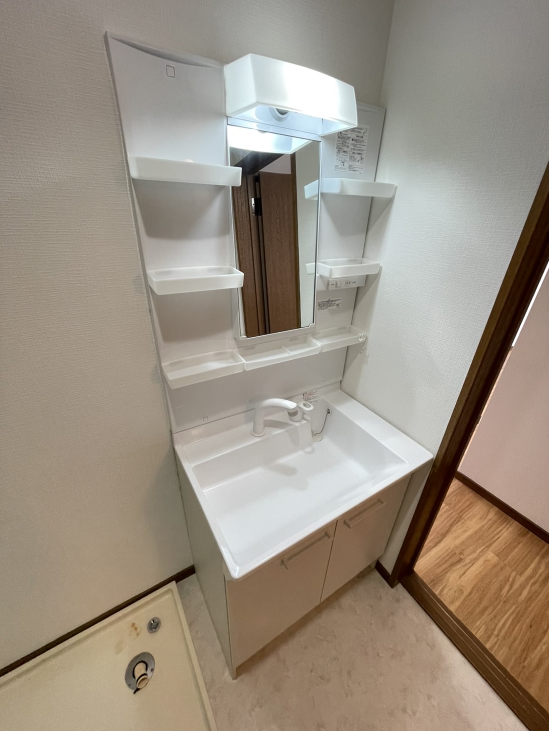 洗面設備　他号室