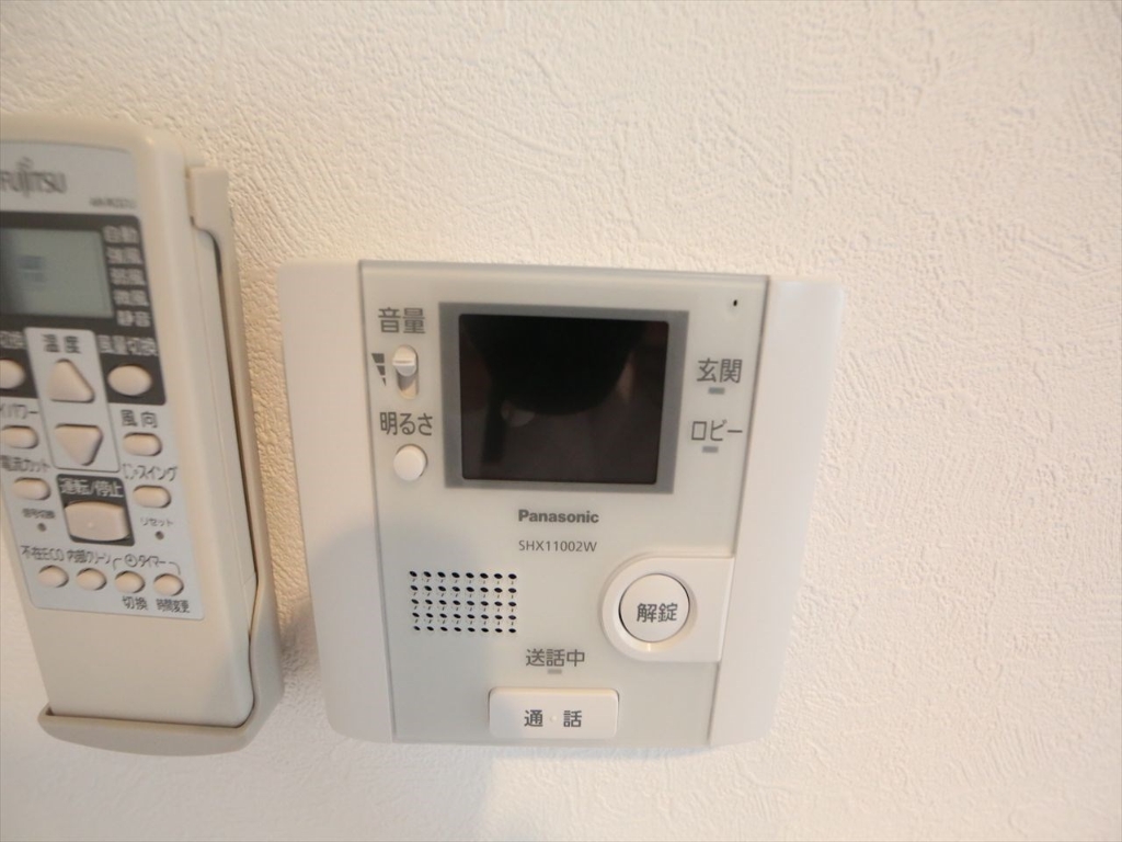 セキュリティ　ＴＶモニター付インターホン