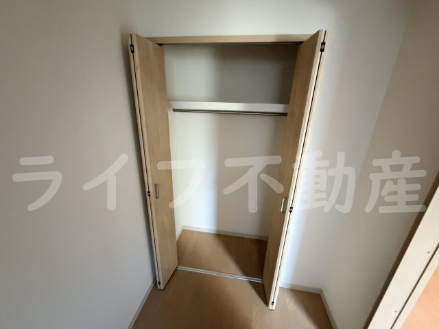 収納　大きなスペースがあり、収納には困りません