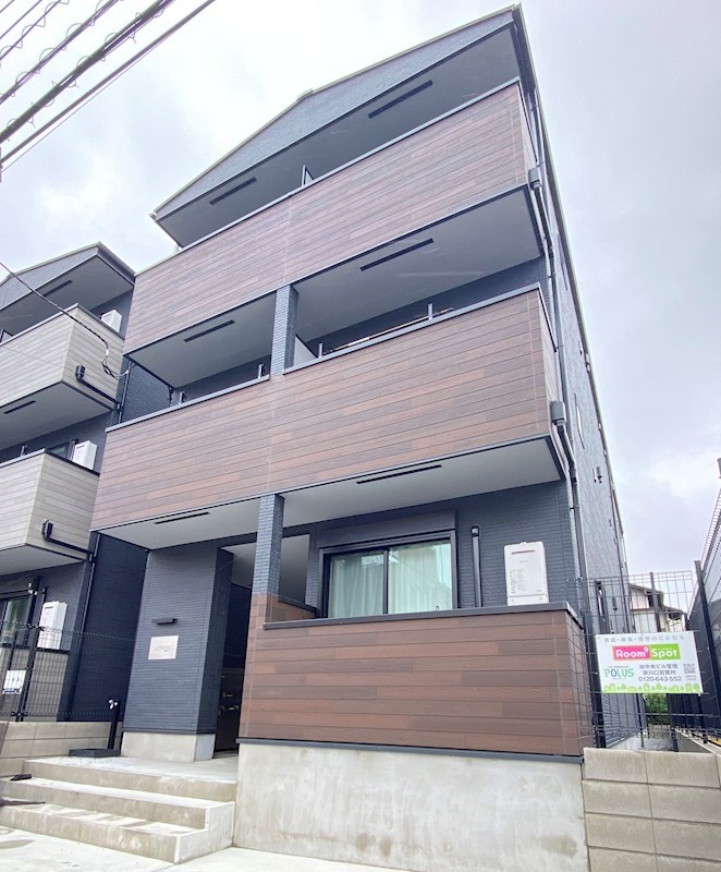 建物外観　落ち着いたおしゃれな外観です