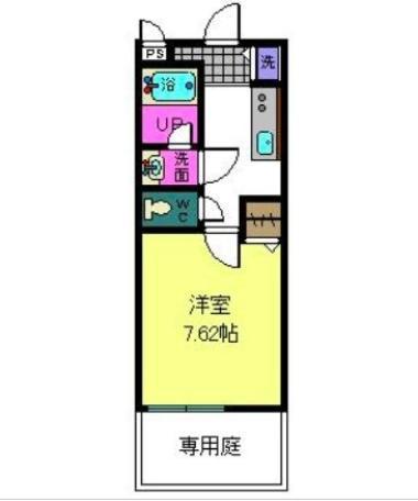 クローリスメゾン2番館の間取り写真
