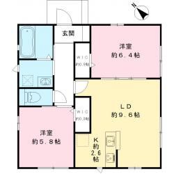 リビエールCの間取り写真