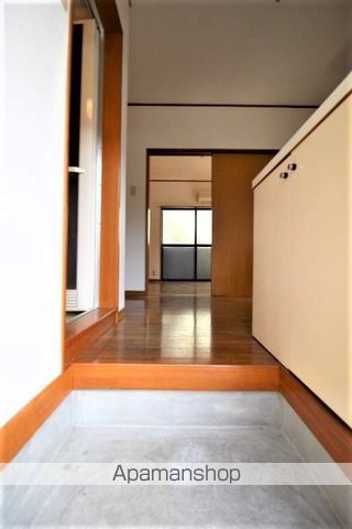 岡山電軌東山本線 中納言駅 徒歩2分 2階建 築34年の玄関写真