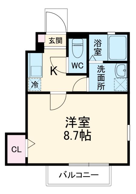 アムールMKIIの間取り写真
