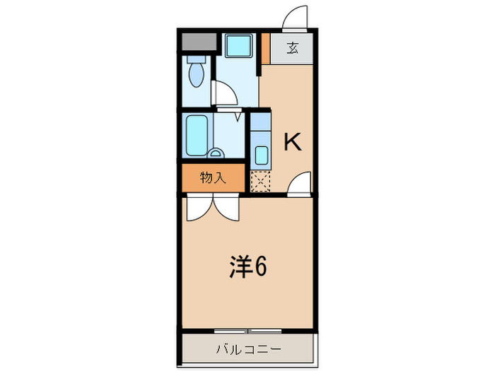 グレ-ス芦屋の間取り写真