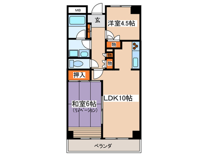 エフティプラザ聖蹟桜ヶ丘の間取り写真