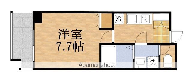 ＪＲ大阪環状線 京橋駅 徒歩1分 15階建 築21年の間取り写真