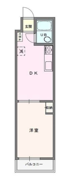 エルベール新町II号館の間取り写真