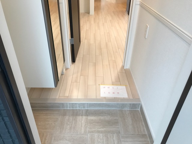 玄関　毎日通る玄関はこちらです