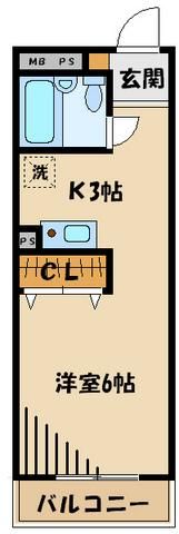 昭島コートエレガンスAの間取り写真