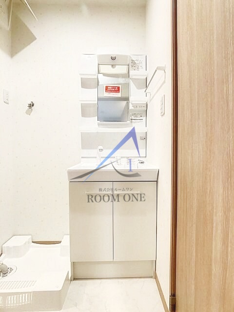 洗面設備　洗面台です。