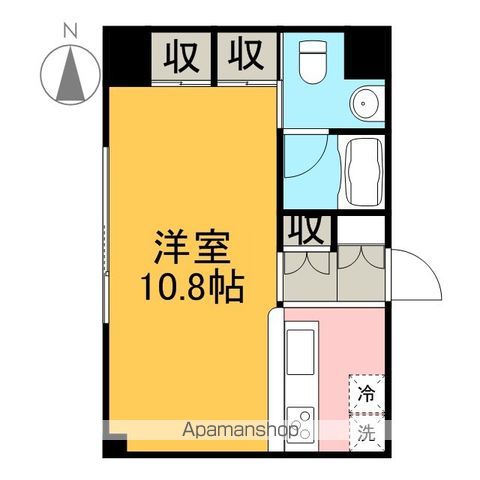 地下鉄東山線 新栄町駅 徒歩6分 18階建 築19年の間取り写真