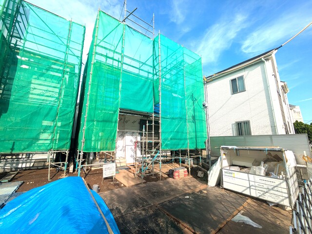 建物外観　建物前に駐車場を設ける予定です♪