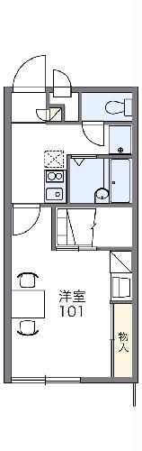 レオパレスティーライフの間取り