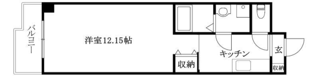 東温市北方のマンションの間取り