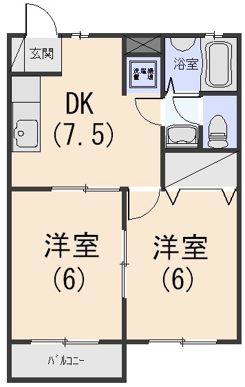 グリンシアの間取り