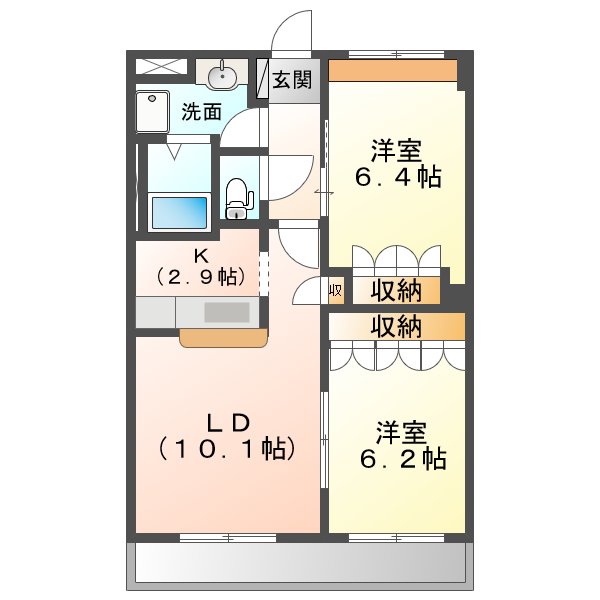 来夢の間取り