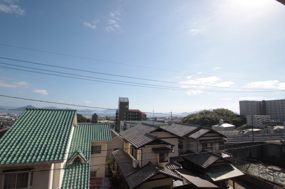 【広島市西区井口台のマンションの眺望】