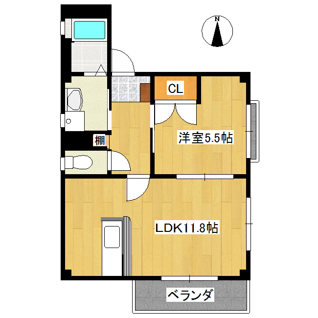 ジュピターの間取り