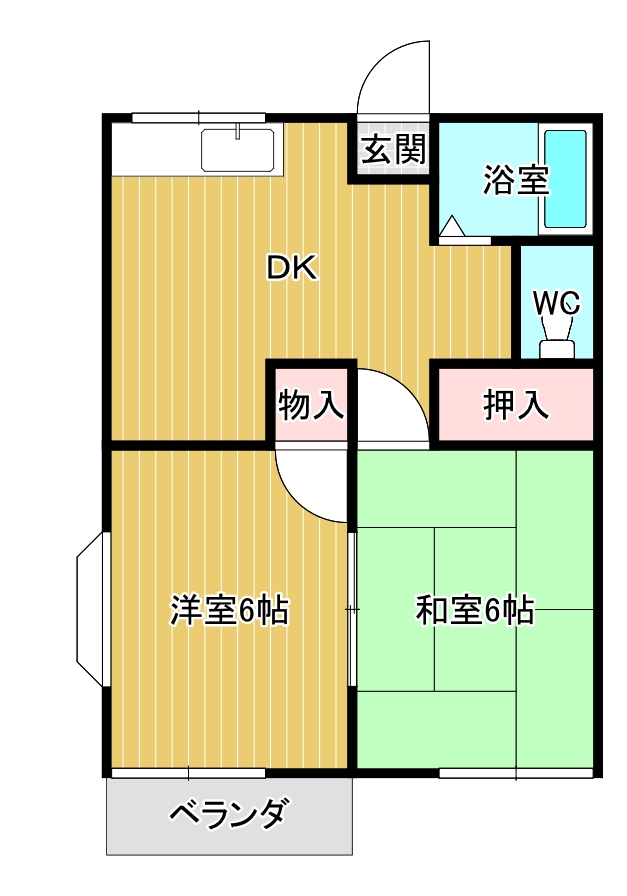 ＳＴハイツ西羽生Iの間取り