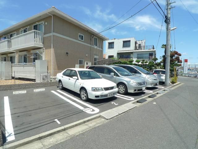 【グリーンフォレストIの駐車場】