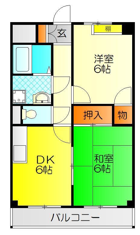 ニューセンチュリー西村の間取り