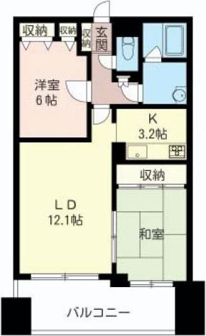 イリップス船堀の間取り