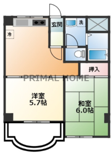 マキシムIK6の間取り