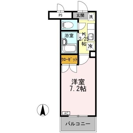 スカイハイム花園の間取り