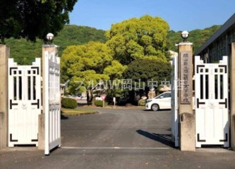 【岡山市北区厚生町のマンションの小学校】