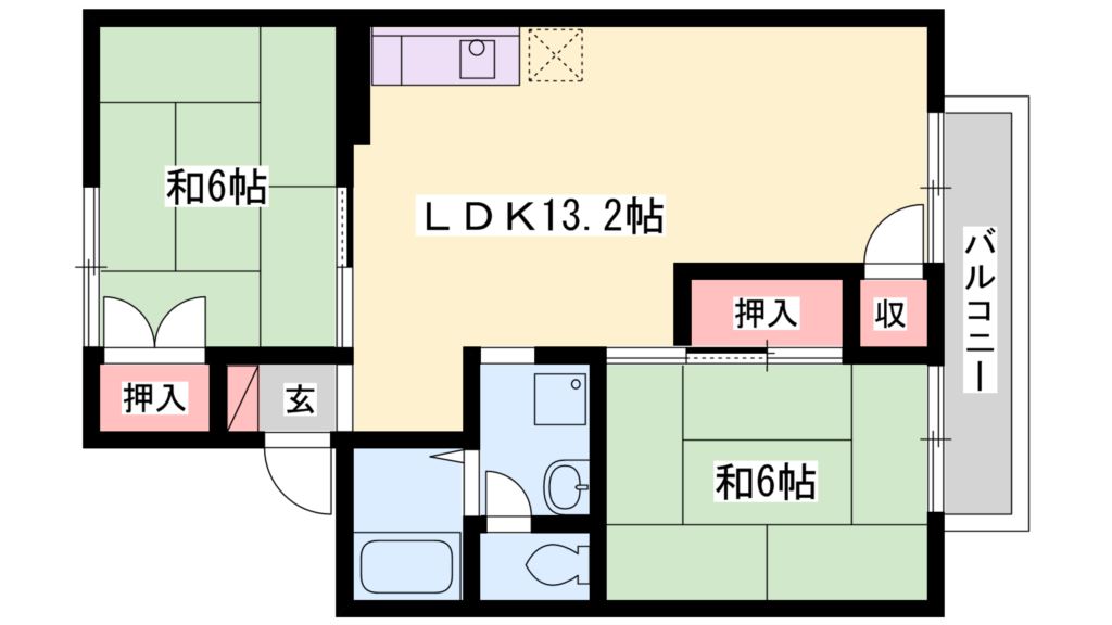 ローゼンハイムの間取り