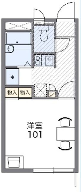 さいたま市緑区大字中尾のアパートの間取り