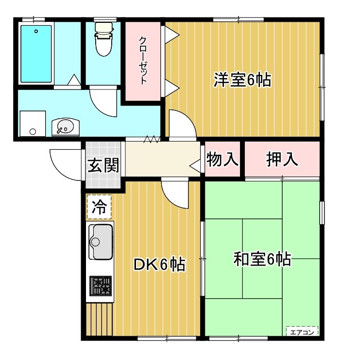 セジュールの間取り