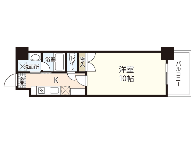 ラメール舟入の間取り