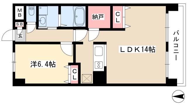 セントラルステージの間取り