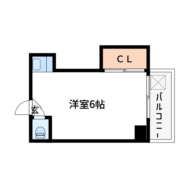 江東区永代のマンションの間取り