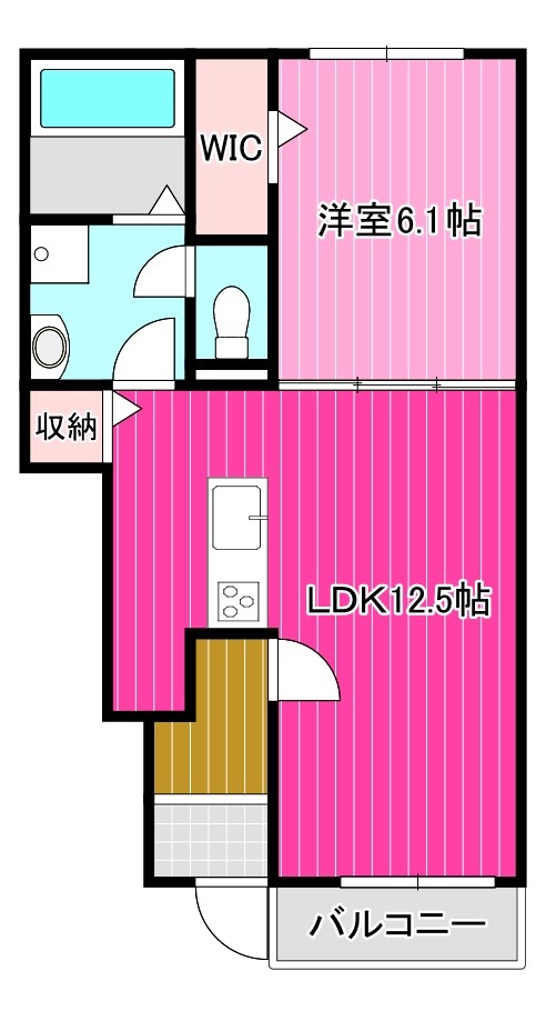 磯城郡田原本町大字秦庄のアパートの間取り