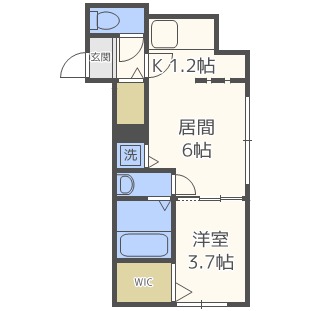 ｆｌｅｕｒｉｒ発寒南の間取り