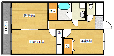 コンフォートＮビルの間取り