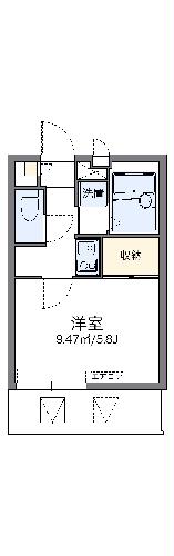 レオパレスＳＫＹ　ｉの間取り