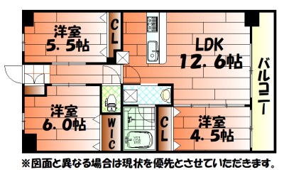 コンダクトレジデンスSHIMOJONOの間取り