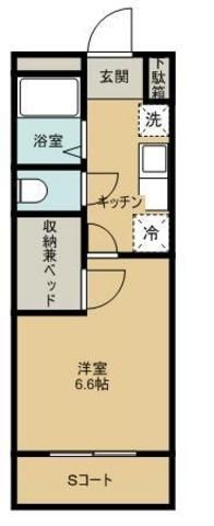 レオパレス中央IIの間取り